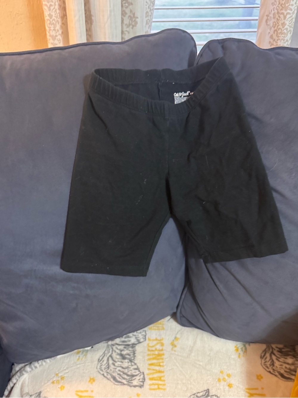 Cat & Jack Black Active Bike Shorts